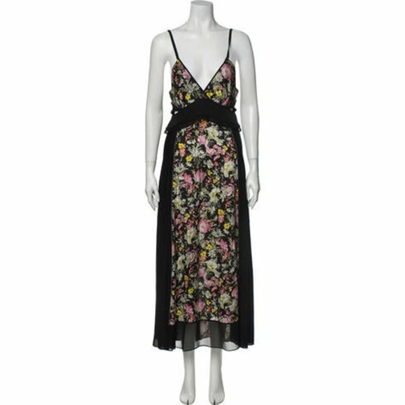 Cut out floral maxi dress - Picture 2 of 3